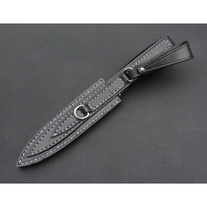 ЧОРНИЙ РУБІЖ авторський ніж ручної роботи Fomenko Knifes, сталь - N690, 61-62 HRC. Photo 2